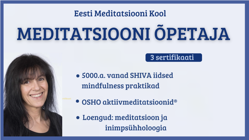 Meditatsiooni õpetaja väljaõpe 13.grupp